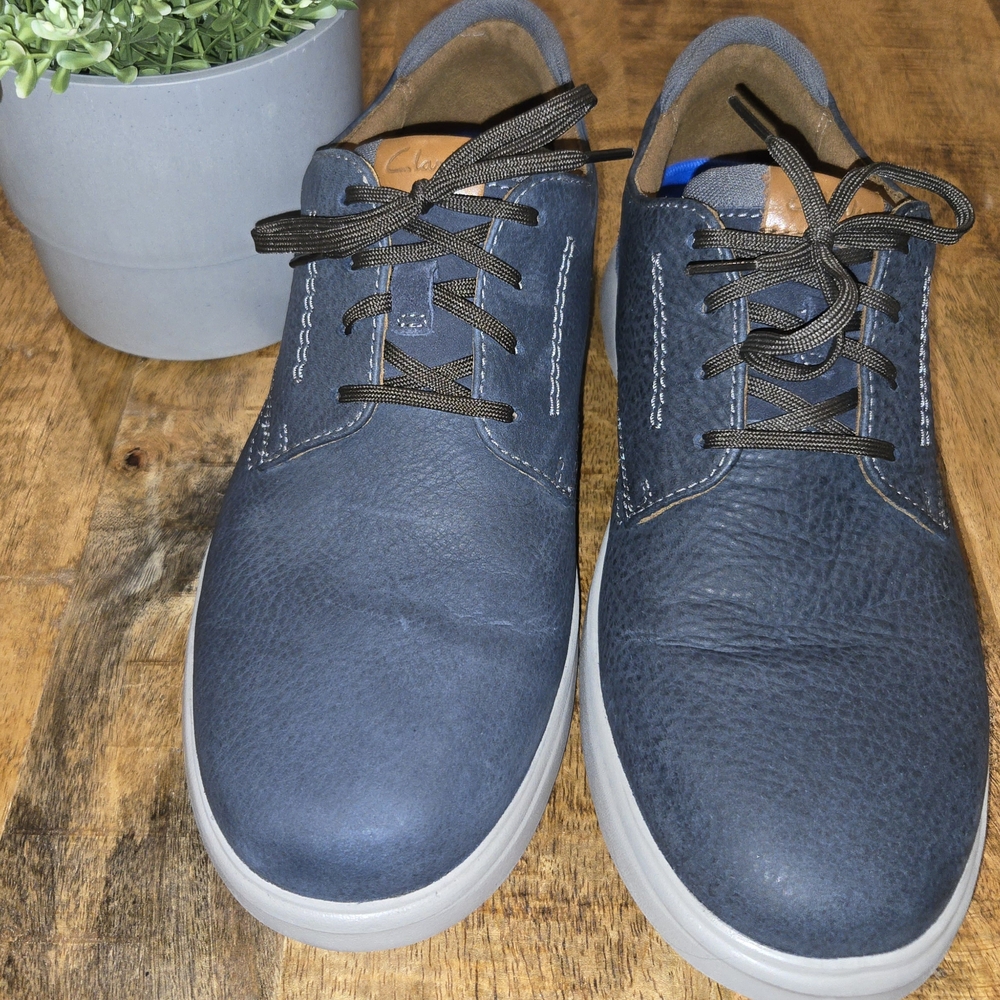 Clarks Men's Blue Casual Shoes